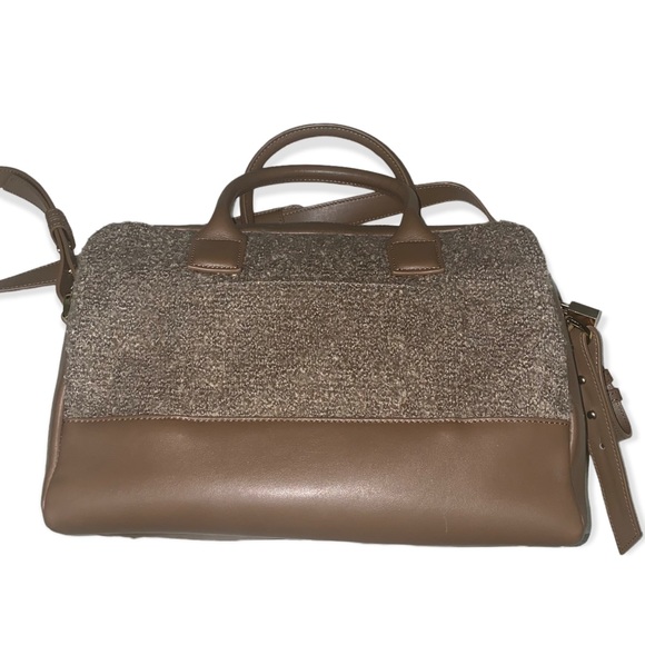 WANT les essentials de la vie RARE wool & leather mini “Douglas” duffle w/ lock - Picture 4 of 10